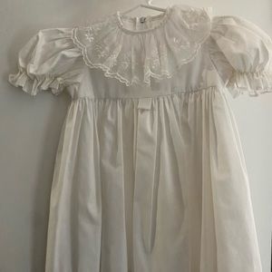 Ruth of Carolina white dress 2T